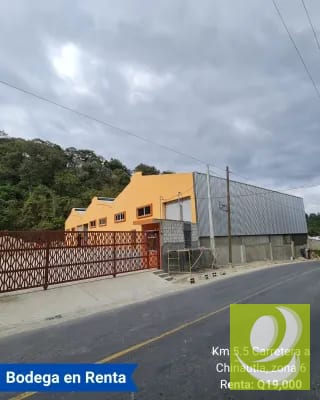Bodega en Renta en Km 5.5 Carretera a Chinautla zona 6 — Bodega / Ofibodega en Alquiler en Chinautla, Guatemala, Ciudad — miniatura 1 de 7