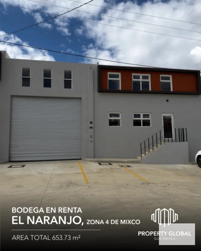 Bodega en renta en El Naranjo zona 4 de mixco (+1) — Bodega / Ofibodega en Alquiler en Zona 4 Mixco, Guatemala, Ciudad — foto 1 de 7